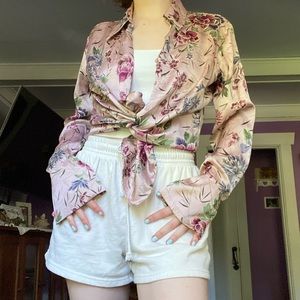 100% button up
